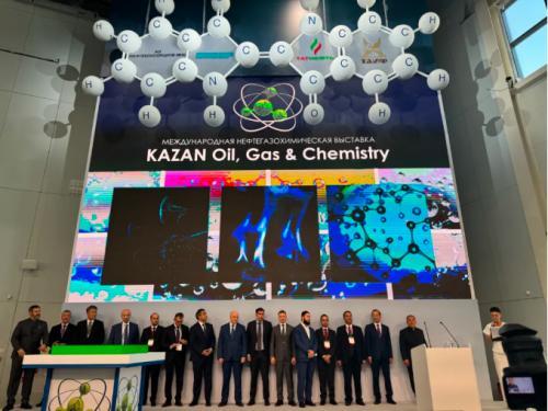 中国石油石化化工装备展商在俄罗斯鞑靼石油展上受到热烈欢迎